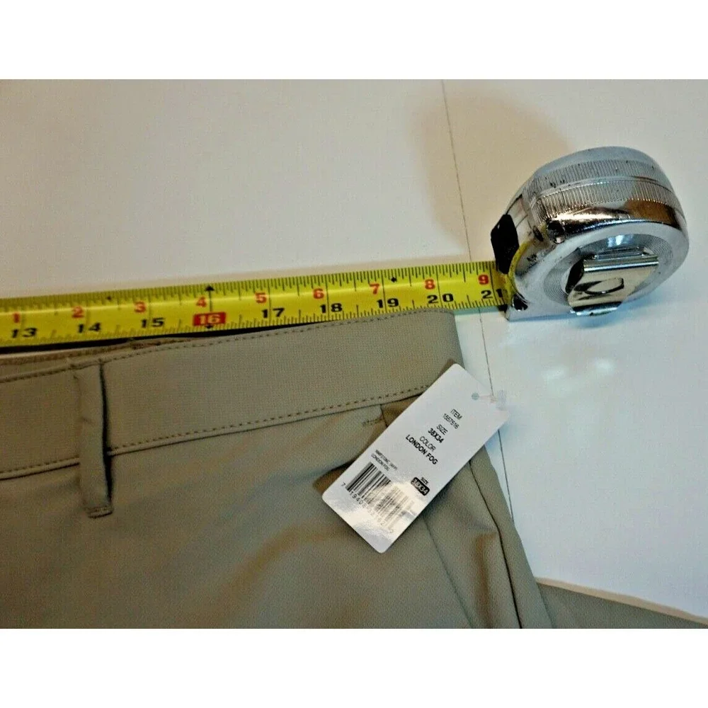 Banana Republic NEW Pants Men 38x34 London Fog Performance Stretch Golf NWT‎